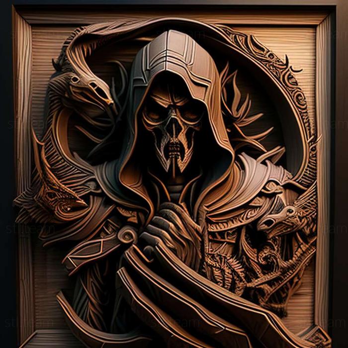 3D model Diablo 3 Reaper of Souls game (STL)